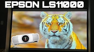 Epson Home Cinema LS11000 4K PROUHD Laser Projector Review [upl. by Wyler]