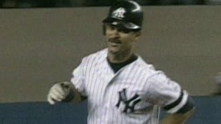 1995 ALDS Gm 2 Mattingly homers in the postseason [upl. by Haas350]