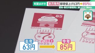 値上げされた郵便料金 逆風が予想される年賀はがき 魅力増のため「カタログ」付きを販売 241001 1456 [upl. by Spear]