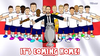 🏆England beat Denmark🏆 21 Euro 2020 Final vs Italy Song Goals Highlights Kane Sterling [upl. by Turoff]