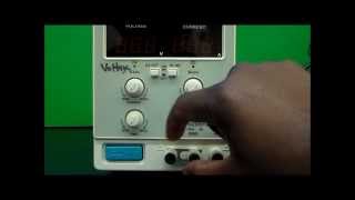 How to Set up and Use a Protek 3003B Power Supply [upl. by Okemak]