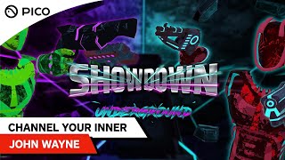 PICO VR Game  Showdown Underground  PICO 4 [upl. by Grinnell]