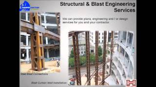 Structural  Blast Engineering Services  Retrofitting  Hardened Structures [upl. by Gudrun65]