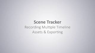 Scene Track 05 Recording Multiple Timeline Assets amp Exporting [upl. by Tarryn]