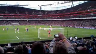 Arsenal 11 Leeds  08012011  Snodgrass Goal [upl. by Annavoig204]