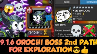 MCOC ACT 916  Path 2  SLOW Path For Exploration Orochi VS Lady deathstrike 2024 mcoc marvel [upl. by Attenyt]