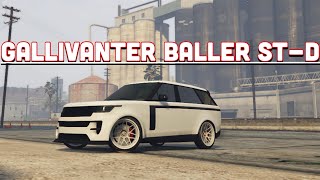 GALLIVANTER BALLER STD review  GTA Online Chop Shop DLC [upl. by Llebpmac390]