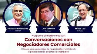 Conversaciones con negociadores comerciales  Presidencia comité comercio y medio ambiente de la OMC [upl. by Enitsirhk]