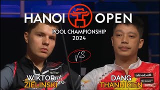 Wiktor Zielinski vs Dang Thanh Kien  2024 Hanoi Open Pool Championship Highlights [upl. by Strader]