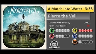 A Match Into Water  Pierce The Veil RB3 Custom Chart Preview [upl. by Inessa799]