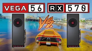 RX Vega 56 vs RX 570  Full Comparison 4K 1440p amp 1080p [upl. by Lymn]