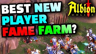 BEST Fame Farm For NEW Players  Albion Online [upl. by Irianat897]