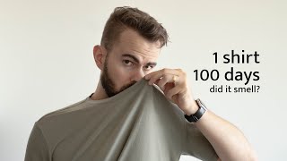 I wore the exact same shirt for 100 days  WoolampPrince Review [upl. by Stinson]