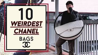 10 Weirdest Chanel Handbags in the World [upl. by Nedry]