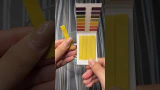 Is your shampoo safe  PH test of shampoo ytshorts viralvideo phtest [upl. by Lidah]