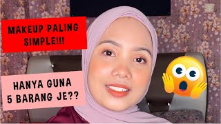 TIPS  TUTORIAL MAKEUP PALING SIMPLE UNTUK NEWBIE [upl. by Barbarese]