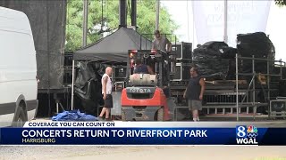 Proof of vaccination to be required to attend concert at Riverfront Park in Harrisburg [upl. by Lutero]