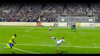 Zlatan Ibrahimovic  Bicycle goal in FIFA [upl. by Ikkaj]