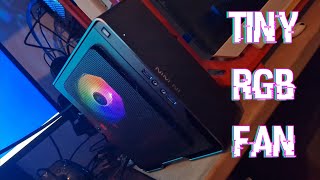 Awesome small RGB Fan  ID Cooling TF 9215 92mm ARGB Fan Review [upl. by Vittoria]