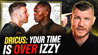 BISPING reacts Dricus quotYOUR TIME IS OVER IZZYquot  UFC 305 Du Plessis vs Adesanya PRESS CONFERENCE [upl. by Ehtyde]