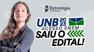 UNB 2023  Acesso ENEM  Saiu o Edital [upl. by Lledraw]