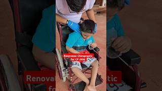 Chiropractic treatment for CP child drrajneeshkant worldfamouschiropractor [upl. by Zorana]