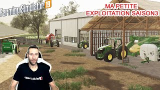 FS19 MA PETITE EXPLOITATIONSAISON 3EPISODE 5NO CHEAT VIEUX BOCAGEINTRO RP  LES TOURNESOLS😉 [upl. by Valeta989]