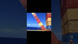 ship ka container kaise gir gye 😱😦🛥️😔 kya kre ship msc ytshorts viralvideos shorts popular [upl. by Ebberta811]