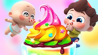 Color Magic Drinks Song  Dessert Song Ice Cream  Nursery Rhymes amp Kids Songs  BabyBus [upl. by Folly]