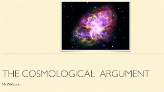 The Cosmological Argument [upl. by Caldwell]