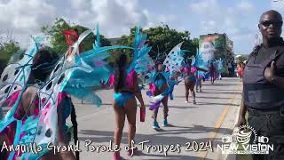 Anguilla Grand Troupe Parade 2024 NewVisionStudio [upl. by Lhamaj347]