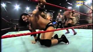 Leakee VS Seth Rollins VS Dean Ambrose Full Match [upl. by Olvan]