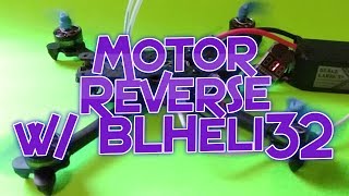 🛠 How to Reverse Motors with BLHeli 32 Suite [upl. by Nikolas412]