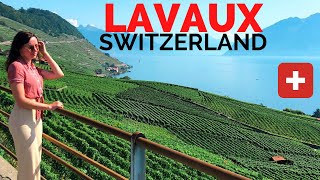 Lavaux Switzerland  Vineyard Terraces on Lake Geneva  Beautiful [upl. by Larrad]