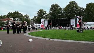 3 Oktober 2024 Pleintaptoe Drumfanfare Laurentius Voorschoten wwwleidseglibbernl [upl. by Mcmillan119]