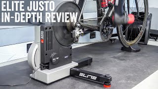 Elite Justo Smart Trainer InDepth Review An Impressive Slate of New Features [upl. by Darbee425]