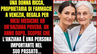 FARMACISTA AIUTA UNANZIANA POVERA PER MESI FINO A QUANDO UN ANNO DOPO SCOPRE IL SUO VERO PASSATO [upl. by Wooldridge]