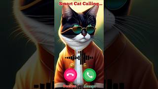 Smart Cat Calling Meow meow meow meow arhamaarishquotes cat ytshorts ringtone [upl. by Hoehne746]