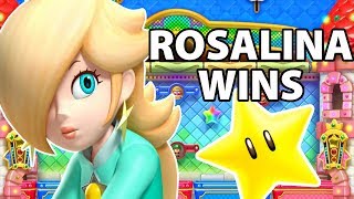 Mario Party 10  Rosalina Wins by Doing Absolutely Nothing [upl. by Cantlon746]