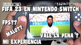 FIFA 23 EN NINTENDO SWITCH LITE  MI OPINIÓN Y EXPERIENCIA  TODA LA VERDAD [upl. by Elyc]