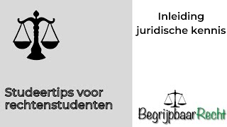 Studeertips voor rechtenstudenten [upl. by Vivianne333]