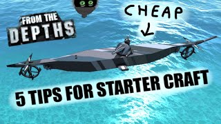 5 Tips for Campaign Starter Craft 🖐🛶 From the Depths [upl. by Hobbie835]