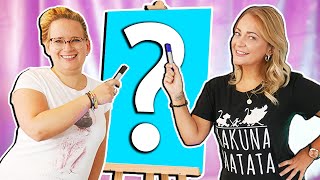 Leinwand DIY Challenge  5 Materialien Sommer Deko amp Geschenk Idee [upl. by Elatan]