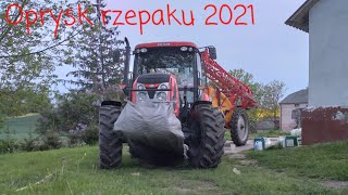 Opryski rzepaku 2021  Zetor Proxima 100  Woprol Proton 2500 [upl. by Harli]