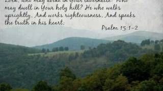 Psalm 15 with text  press on more info [upl. by Amice191]