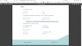 Cahier de vacancesRogerMansuyComplexes [upl. by Stanley]