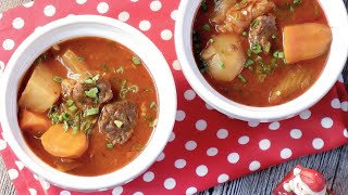 One Pot Hong Kong Borscht Soup 港式羅宋湯 Pressure MultiCooker Beef Shin Stew • Instantpot [upl. by Drofla]