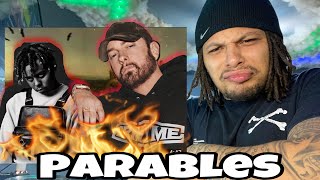 IM MAD I MISSED OUT  Cordae  Parables Remix FT Eminem REACTION [upl. by Yrahca943]