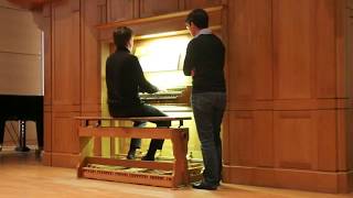 César FRANCK  Prélude Fugue et Variation  Nicolas STEFANOVIC orgue [upl. by Tlihcox424]