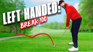 Can Rick Shiels Break 100 playing LEFT HANDED [upl. by Leesen]